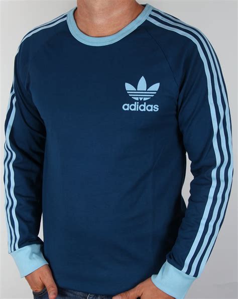 adidas long sleeve blue shirt